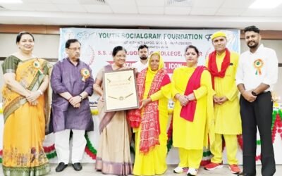 चंडीगढ़ ट्राईसीटी से जयपुर में विश्वास फाउंडेशन की अध्यक्ष को मिला नेशनल सोशल आइकॉन अवॉर्ड 2025