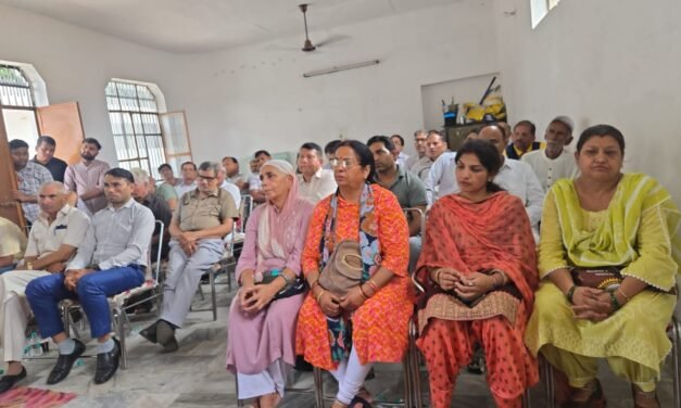 पंचकूला में सैन सभा की आम बैठक संपन्न, संत शिरोमणि सैन भगत महाराज जयंती मनाने की मांग