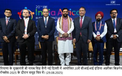 भारत-अफ्रीका पांच व्यापारिक भागीदारों में शीर्ष पर – नायब सिंह सैनी