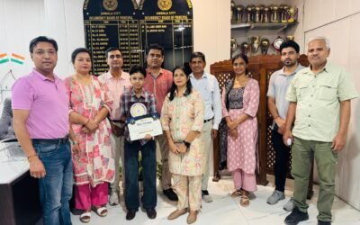 विश्व उद्यमिता दिवस 2025 में कल्पना चावला की छात्रा की सक्रिय सहभागिता