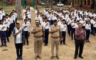 हरियाणा एनसीबी की अंबाला यूनिट ने राजकीय सीनियर सेकेंडरी स्कूल में नशा विरोधी जागरूकता अभियान चलाया