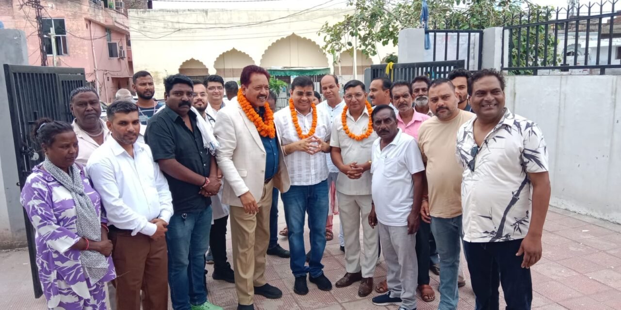 भगवान वाल्मीकि प्रबंधक कमेटी ने निशुल्क हेल्थ ओर आंखों का चेकअप कैंप का किया आयोजन