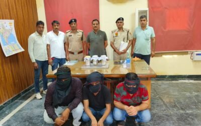 अंबाला पुलिस ने मुम्बई से पकड़े 03 साइबर ठग, 02 लाख 60 हजार रुपए व 04 मोबाइल बरामद,मामले में अब तक 24 आरोपी काबू कर लगभग 62 लाख रुपए किए बरामद