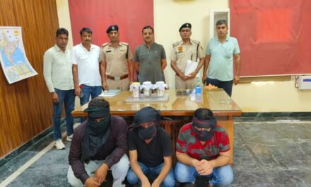 अंबाला पुलिस ने मुम्बई से पकड़े 03 साइबर ठग, 02 लाख 60 हजार रुपए व 04 मोबाइल बरामद,मामले में अब तक 24 आरोपी काबू कर लगभग 62 लाख रुपए किए बरामद