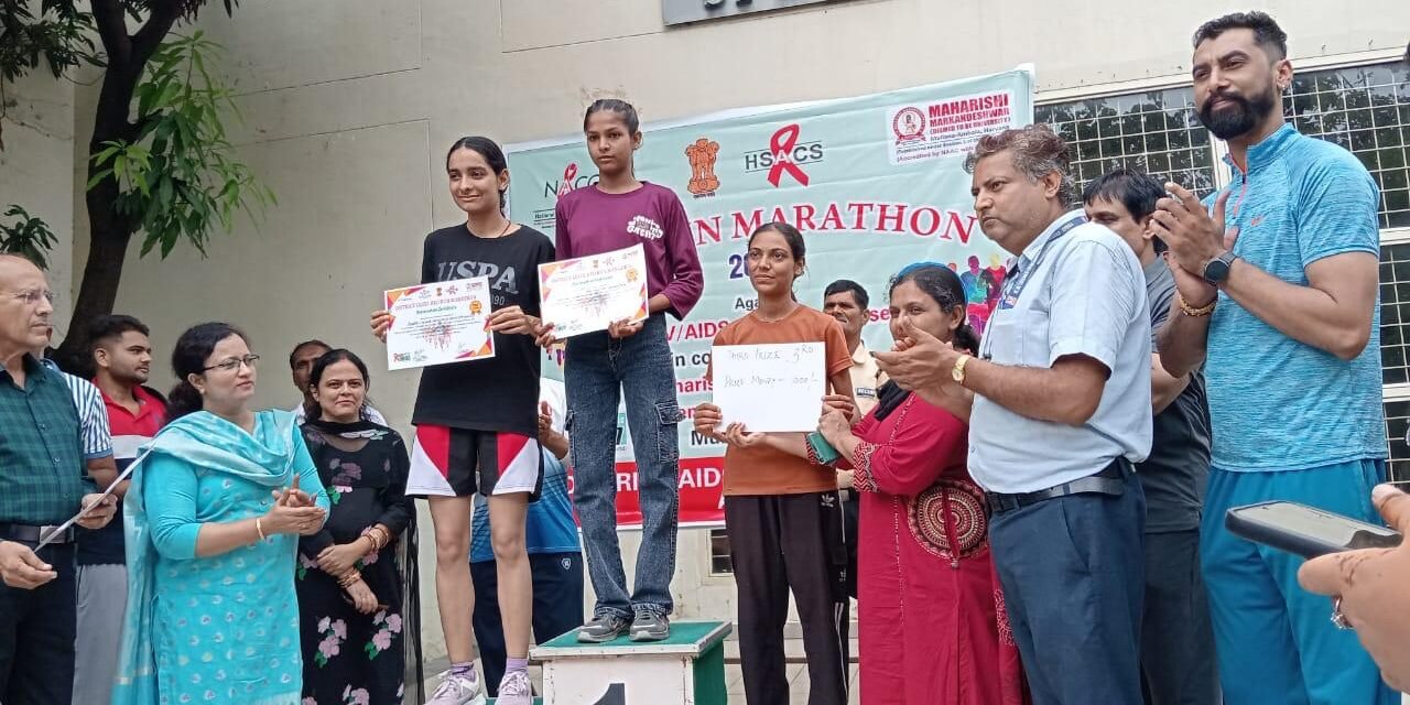 गवर्नमेंट पॉलिटेक्निक अंबाला सिटी की नेहा रानी ने जिला स्तरीय मैराथन में किया प्रथम स्थान हासिल