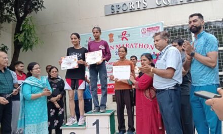 गवर्नमेंट पॉलिटेक्निक अंबाला सिटी की नेहा रानी ने जिला स्तरीय मैराथन में किया प्रथम स्थान हासिल