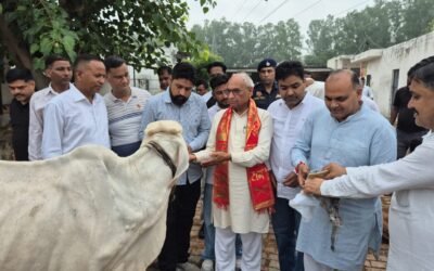 गौशालाओं के और बेहतर संचालन के लिए प्रदेश सरकार द्वारा लगभग 88 करोड़ रूपए की राशि जारी की: विधायक रामकुमार कश्यप