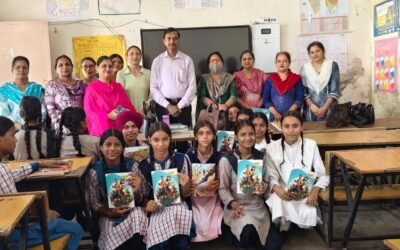 राजकीय वरिष्ठ माध्यमिक विद्यालय मेन ब्रांच में संकुल स्तरीय हिंदी पखवाड़ा प्रतियोगिता आयोजित