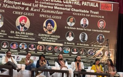 उत्तरी क्षेत्र सांस्कृतिक केंद्र पटियाला, प्रिंसिपल नंद लाल मेमोरियल चैरिटेबल ट्रस्ट ने एसडी कालेज में भव्य त्रिभाषी कवि सम्मेलन का किया आयोजन