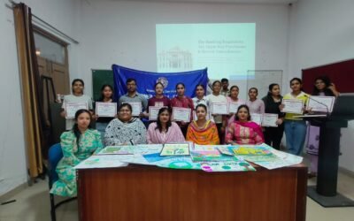 सनातन धर्म कॉलेज अंबाला छावनी में स्लोगन राइटिंग प्रतियोगिता का आयोजन