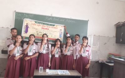 जैन गर्ल्स सीनियर सेकेंडरी स्कूल में राष्ट्रीय कृमि मुक्ति दिवस कार्यक्रम का किया आयोजन