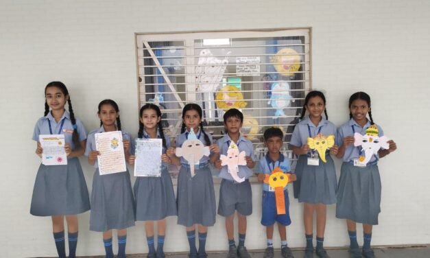 गणेश चतुर्थी पर डीएवी हाई स्कूल में विभिन्न प्रतियोगिताओं का किया आयोजन