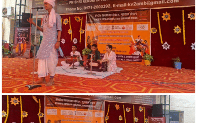 पीएम श्री केंद्रीय विद्यालय क्रमांक 2 में एक भारत श्रेष्ठ भारत एवं कला उत्सव की संभाग स्तरीय प्रतियोगिताएँ संगीतमयी रंग में आई