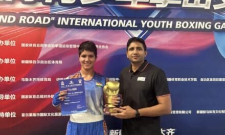 पुलिस डीएवी पब्लिक स्कूल का परचम चीन में लहराया, छात्रा हरनूर कौर ने बॉक्सिंग में जीता  स्वर्ण पदक