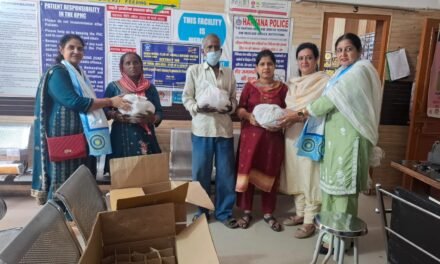 इनर व्हील क्लब अंबाला डिफेन्स यूनाइटेड की प्रधानमंत्री के टीबी मुक्त अभियान में सक्रिय भागीदारी