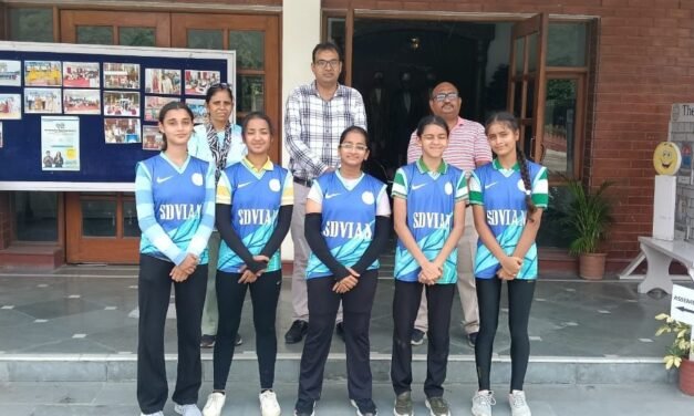 स्वर्णिम उपलब्धि : द एसडी विद्या के विद्यार्थियों की राज्य स्तर पर एंट्री