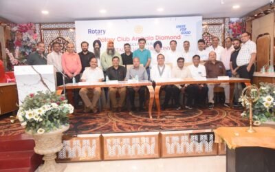 रोटरी क्लब अंबाला डायमंड के नए प्रधान होंगे राजीव मल्होत्रा