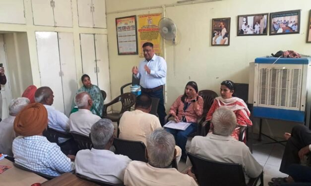 एक्स पुलिस आॅफिसर्स सोशल वेलफेयर एसोसिएशन अंबाला की मासिक बैठक संपन्न