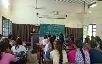 राजकीय महिला महाविद्यालय में दो दिवसीय राष्ट्रीय खेल दिवस का किया आयोजन