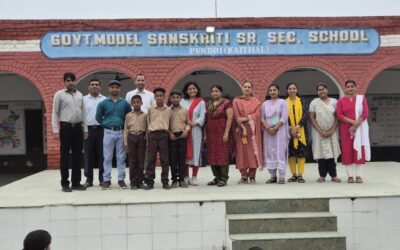 राजकीय आदर्श संस्कृति वरिष्ठ माध्यमिक विद्यालय पुंडरी में धूमधाम से मनाया गया खेल दिवस