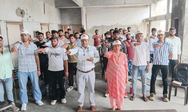 रैडक्रास सोसाईटी युवाओं को नशे से दूर रहने व रक्तदान हेतु कर रही जागरूक- सचिव रैडक्रास