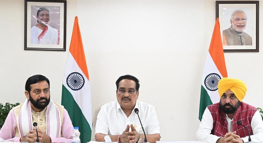 बैठक में पंजाब के मुख्यमंत्री ने एक नया सुझाव रखा