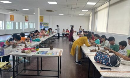 बी.पी. जैन स्किल डेवलपमेंट सेंटर में सम्पन्न हुई निःशुल्क गणेश कार्यशाला