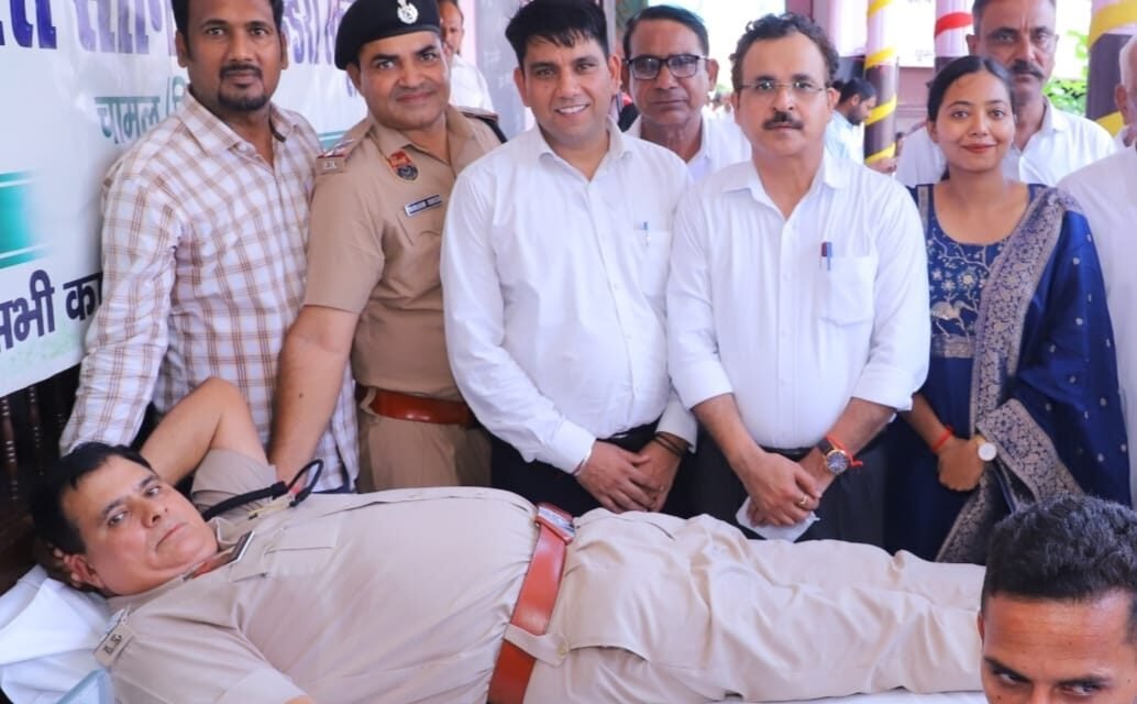 सिरसा के चामल गांव में नशा मुक्ति व रक्तदान अभियान