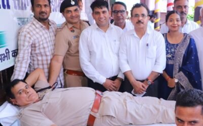 सिरसा के चामल गांव में नशा मुक्ति व रक्तदान अभियान