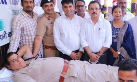 सिरसा के चामल गांव में नशा मुक्ति व रक्तदान अभियान