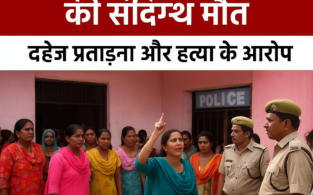 सेहरी गांव विवाहिता मौत मामलासेहरी गांव में विवाहिता की संदिग्ध मौत, दहेज प्रताड़ना और हत्या के आरोप