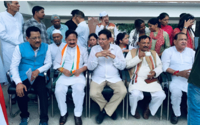 राजभवन कूच कर रहे प्रदेश अध्यक्ष समेत 150 कांग्रेस नेता गिरफ्तार