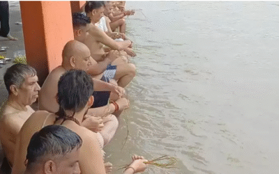 सामवेदी ब्राह्मणों से मनाया श्रावणी उपाकर्म पर्व