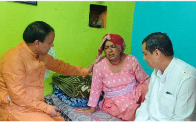 मंत्री धन सिंह व सांसद बलूनी ने जितेंद्र के परिजनों को दी सांत्वना