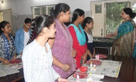 आईबी कॉलेज में आर्ट और क्राफ्ट विषय पर तीन दिवसीय कार्यशाला का शुभारंभ