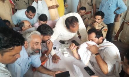 अव्यवस्थाओ से भरा रहा विधायक मनमोहन भड़ाना का जन संवाद कार्यक्रम