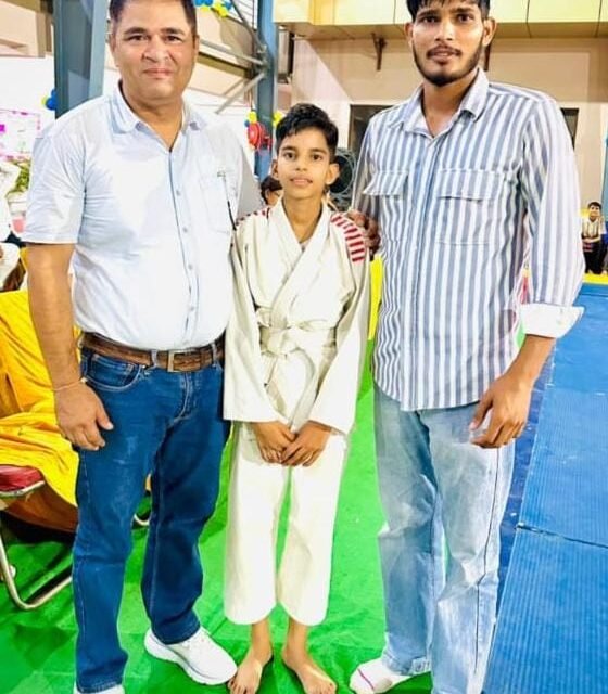 हजवाना की तन्नू जांगड़ा ने राज्य स्तरीय जूडो प्रतियोगिता में जीता स्वर्ण पदक