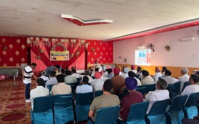 पिलखनी गांव में फसल अवशेष प्रबंधन पर जागरूकता कार्यक्रम