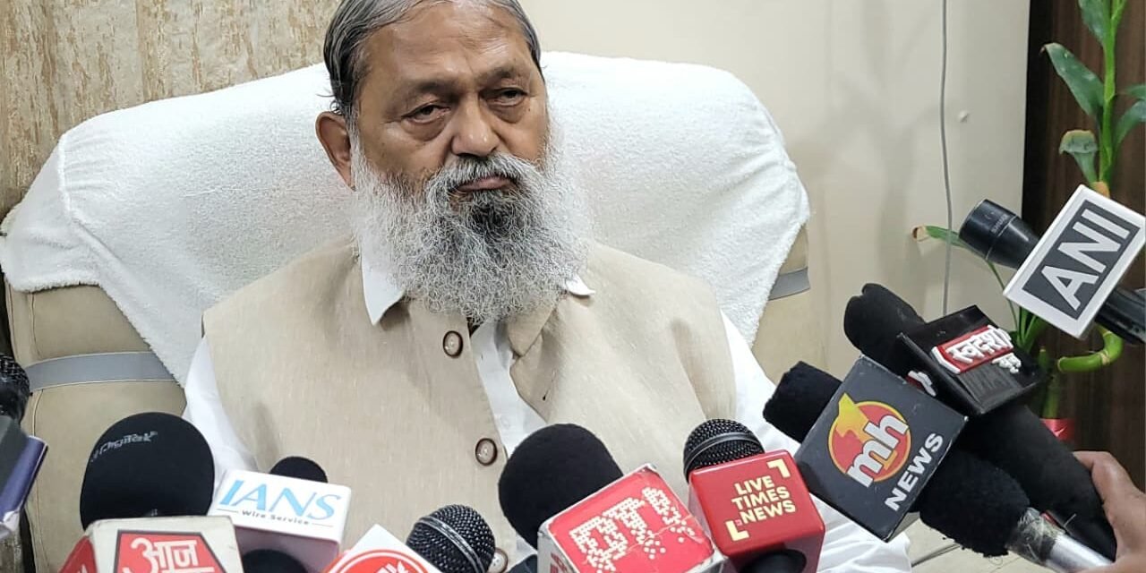 प्रधानमंत्री नरेंद्र मोदी का दिल देश के नागरिकों के लिए धड़कता है, वो सारे काम छोड़ पंजाब आए और करोड़ों रुपए का राहत पैकेज जारी किया : मंत्री अनिल विज