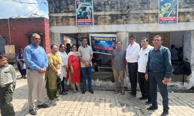 रोटरी क्लब अंबाला इंडस्ट्रियल एरिया ने मौखिक स्वच्छता ओर दंत चिकित्सा देखभाल का किया आयोजन