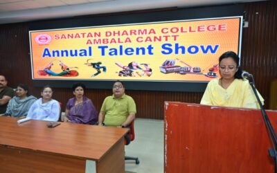 सनातन धर्म कॉलेज में प्रतिभा प्रदर्शन प्रतियोगिता में छात्रों ने बिखेरे हुनर के रंग