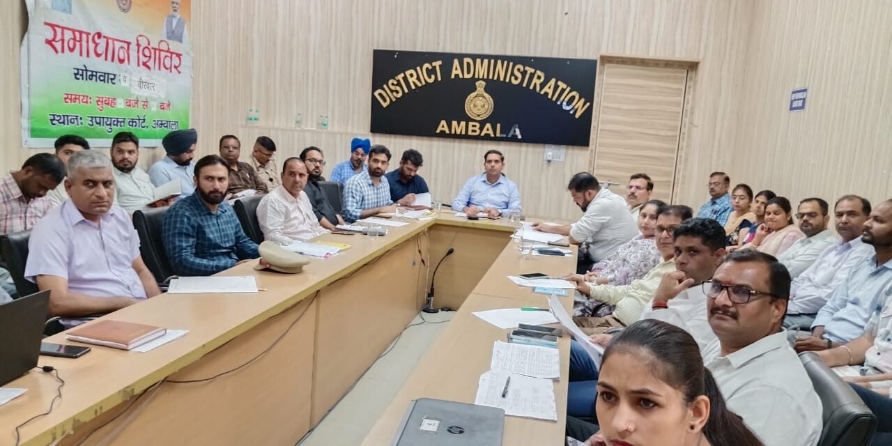 वीसी में जो भी दिशा-निर्देश मिले हैं उसकी अनुपालना के तहत सभी कार्य सुनिश्चित होने चाहिए: डीसी अजय सिंह तोमर