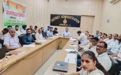 वीसी में जो भी दिशा-निर्देश मिले हैं उसकी अनुपालना के तहत सभी कार्य सुनिश्चित होने चाहिए: डीसी अजय सिंह तोमर