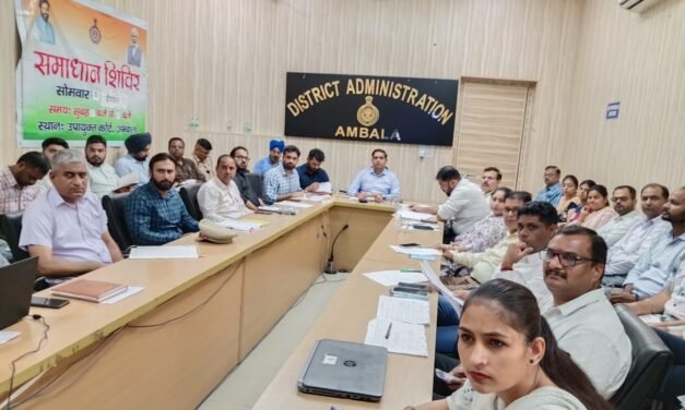 वीसी में जो भी दिशा-निर्देश मिले हैं उसकी अनुपालना के तहत सभी कार्य सुनिश्चित होने चाहिए: डीसी अजय सिंह तोमर