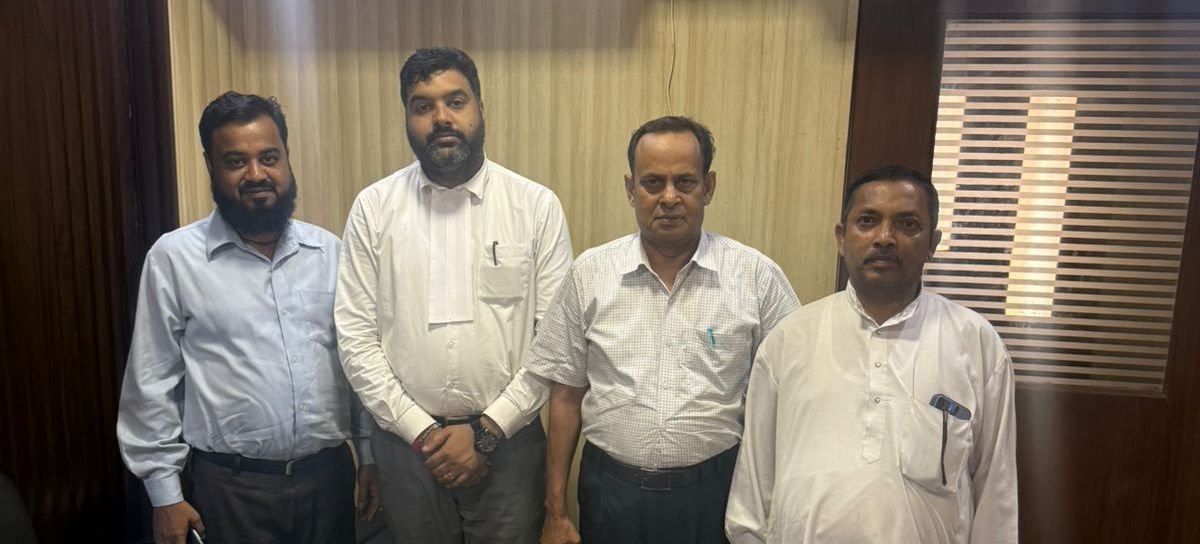 समाजसेवी व एडवोकेट हर्ष साहनी द्वारा  बाढ़ में जरूरतमंदों की सहायता करने पर  अंबाला शहर से मुस्लिम समाज ने हर्ष साहनी को किया सम्मानित