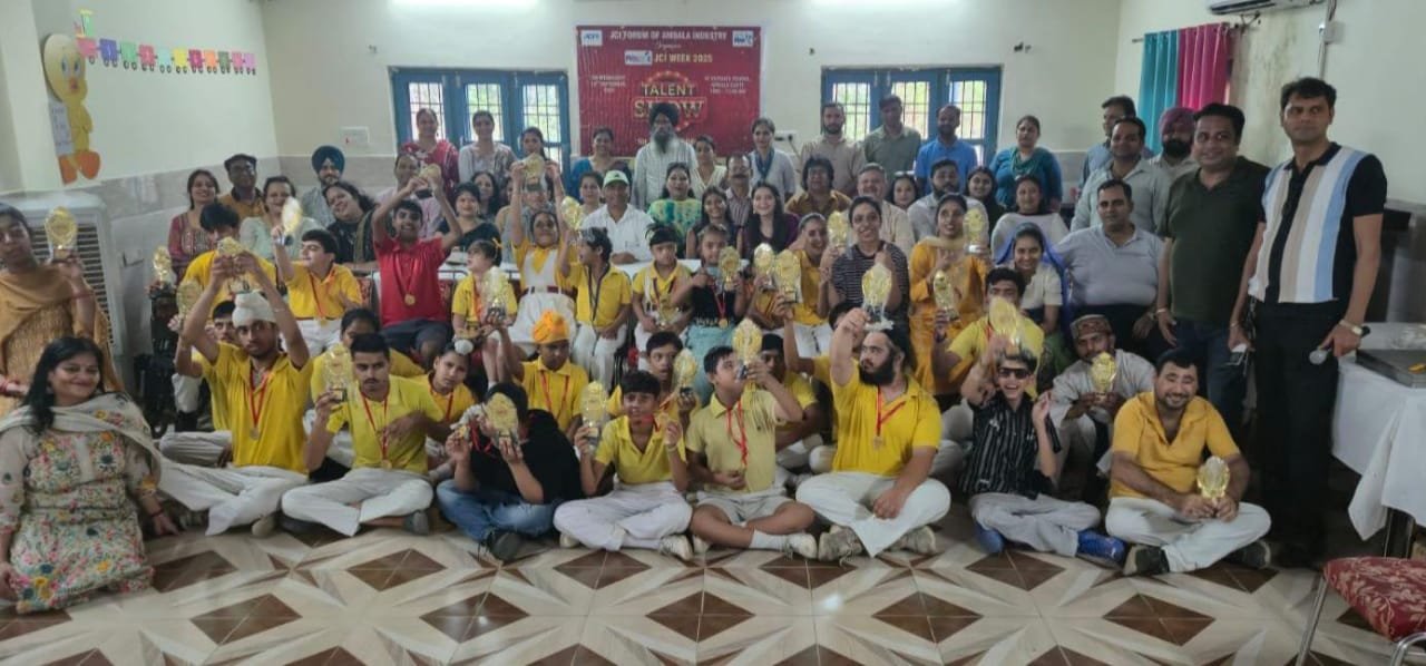 जेसीआई फोरम आॅफ इंबाला इंडस्ट्री ने बच्चों के लिए टैलेंट शो का किया आयोजन