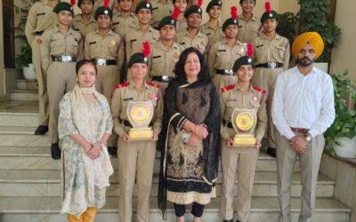 एसडी कॉलेज के गर्ल्स एनसीसी के 11 कैडेट्स ने आईबीसी कैंप में भाग लिया