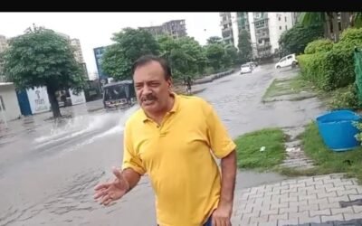 भारी बरसात पंचकूला प्रशासन पर पड़ी भारी – ओ पी सिहागशहर की कालोनियों, सेक्टर वासियों एवं गांवों के लोगों के लिए मुश्किल हालात ।