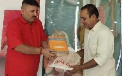 वीरजी कुटिया के समीप शररती तत्वों से हो रही थी परेशानी, राकेश मेहता ने एसपी को मिली मामले की दी जानकारी