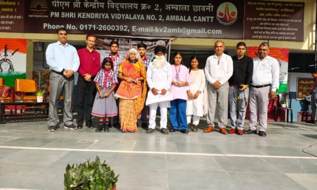 पीएम श्री केंद्रीय विद्यालय क्रमांक 2 में हिन्दी दिवस पर सांस्कृतिक कार्यक्रम का किया आयोजन